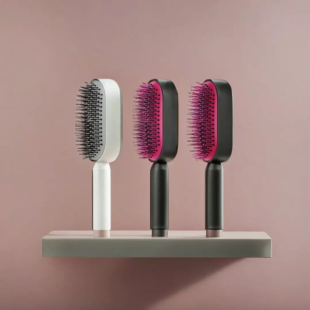 HairMate- Zelfreinigende Haarborstel
